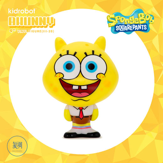 Kidorbot 海绵宝宝 Bhunny  Figures Spongebob 潮流玩具 摆件 商品图1