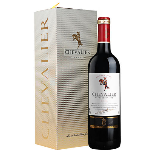 法国骑士非凡干红葡萄酒礼盒装 整箱6瓶*750ml包邮 商品图0