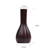 瓜棱°黑檀 转轴花瓶花插 商品缩略图3