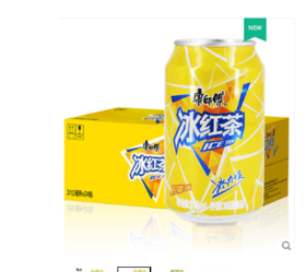 康师傅冰红茶310ml（1*6）（2020.11月份到期）（0401423）