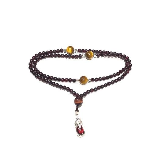 JINXUANZI/金玄紫 石榴石高贵大气款项链手链百搭款 商品图0