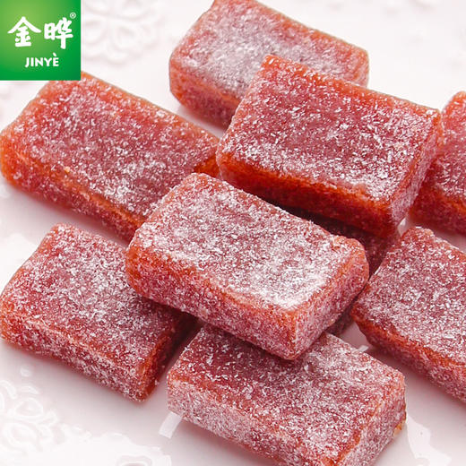 金晔酵素山楂果肉休闲办公室零食蜜饯果脯山楂糕100gx6袋