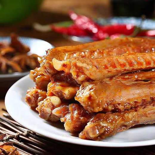 乐寿鸭麻辣鸭翅100g*1袋（新货）(0602168) 商品图2