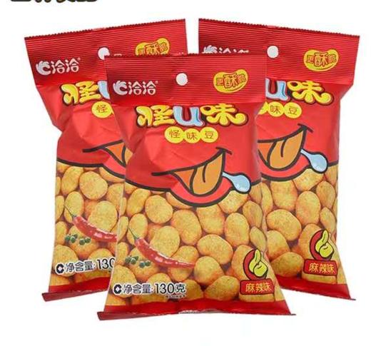 洽洽麻辣味怪味豆130g*1袋（新货）(0601000) 商品图0
