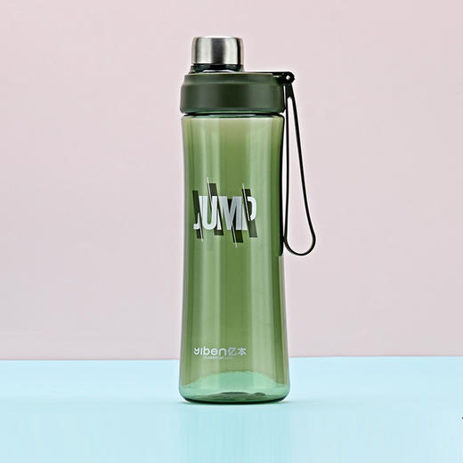 亿本逸朗太空杯56oml夏天大容量男女便携超轻户外耐热运动水壶提绳便携水杯JJ20920 商品图1