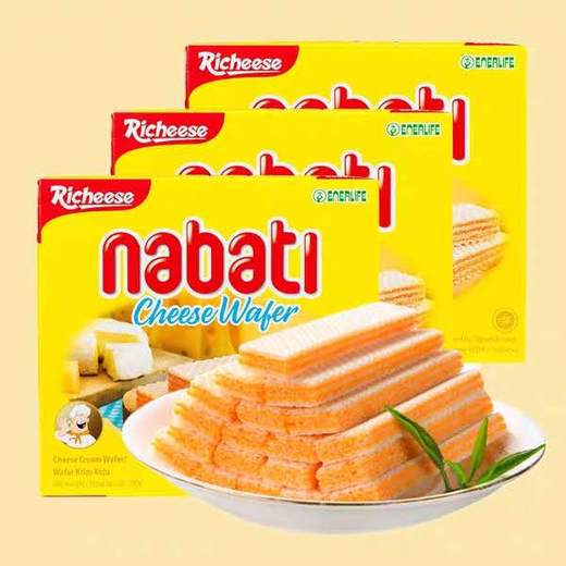 纳宝帝奶酪味威化饼干290g*1盒（新货）(0705579) 商品图1