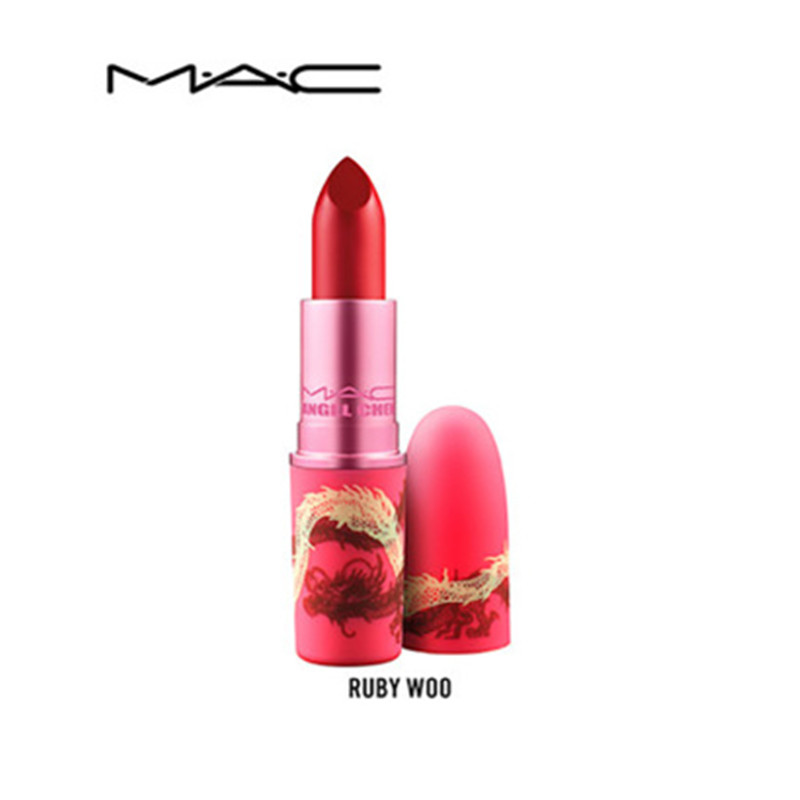 【专柜版】MAC/魅可 联名子弹头 龙纹限定/新年限定子弹头口红唇膏 MARRAKESH/RUBY WOO 3gJPY带授权招加盟代理