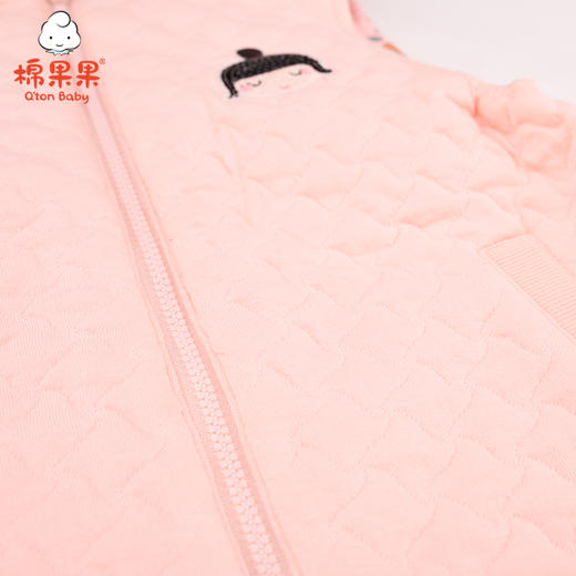 棉果果秋季女童空气层两面穿马夹M322171420533 商品图4