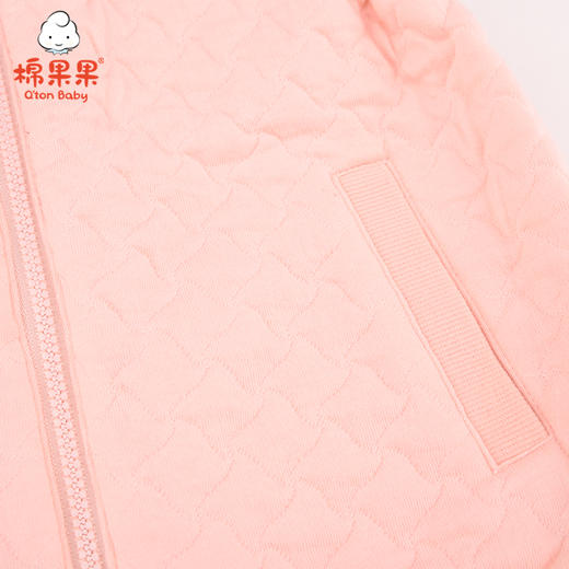 棉果果秋季女童空气层两面穿马夹M322171420533 商品图3