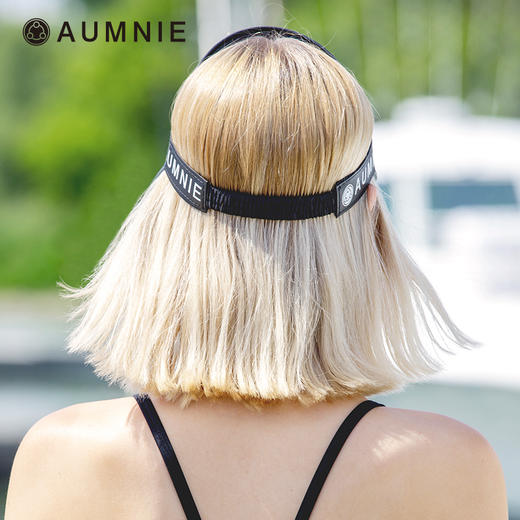 夏日遮阳空顶帽 Black Summer Visor 商品图3
