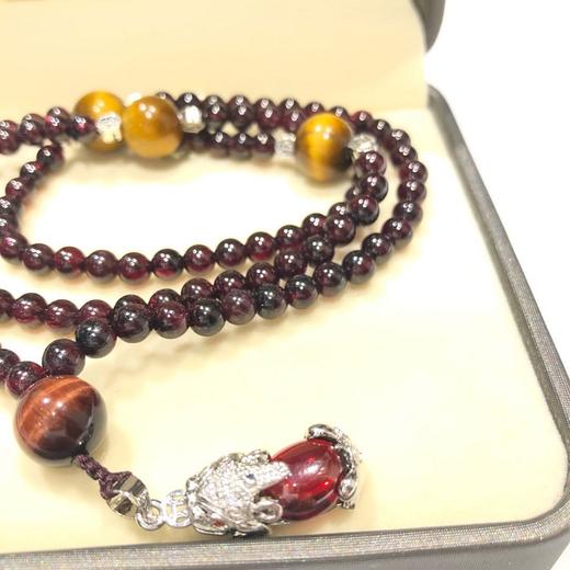 JINXUANZI/金玄紫 石榴石高贵大气款项链手链百搭款 商品图2