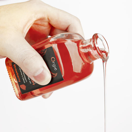 葡萄牙进口 Orgie口嗳液羽毛果味按摩油全身体按摩油情趣推油spa男女用 商品图5