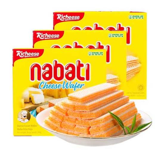 纳宝帝奶酪味威化饼干290g*1盒（新货）(0705579) 商品图0