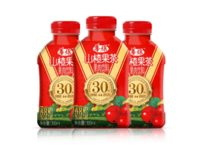 华旗山楂果茶300ml1*1瓶（保质期到2020年12月份）（0400434）