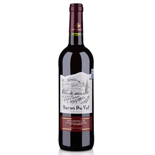 法国卡斯特帝亚干红葡萄酒礼盒装 整箱6瓶*750ml包邮 商品图1