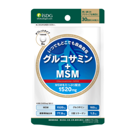 【限时促销秒杀 到手2袋】ISDG日本进口硫酸氨糖软骨素片MSM快速镇痛  骨胶原维骨力关节宝 30日装 2027-05-28到期