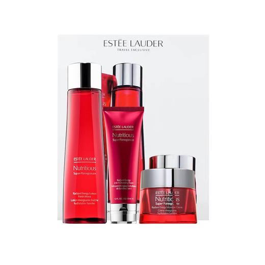 ESTEE LAUDER/雅诗兰黛 红石榴3件套装 滋润型 洁面+爽肤水+晚霜【香港直邮】 商品图1