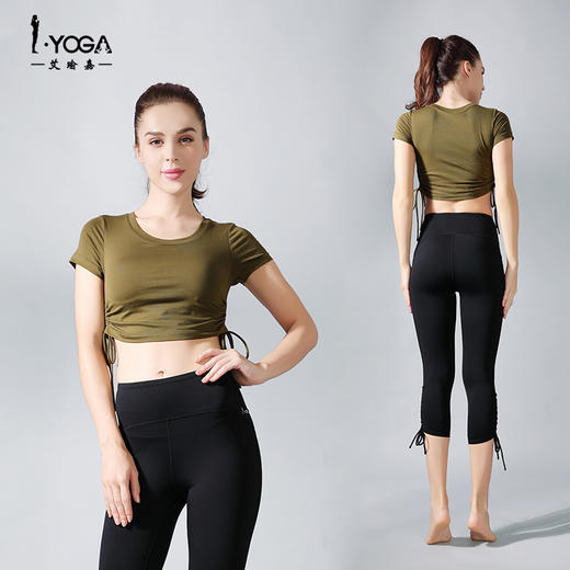 IYOGA瑜伽T恤短袖 T032 商品图1