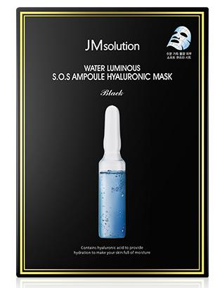 JM 물광 에스오에스 앰플 히아루로닉 마스크 블랙30ml*10개입 商品图0