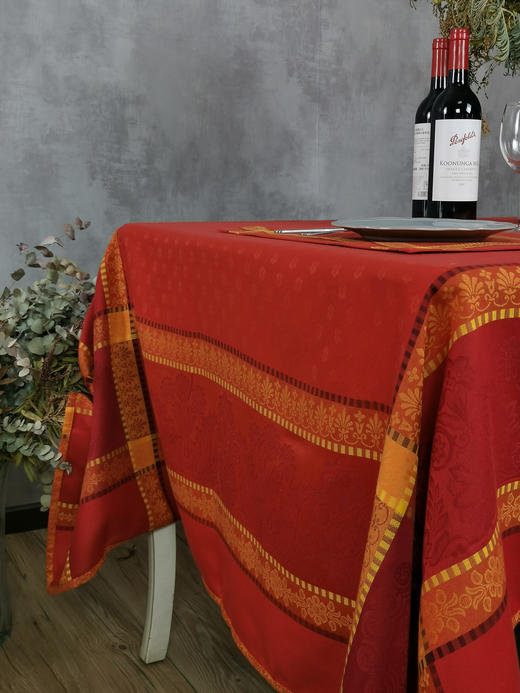 京彩KINGCO 法式浪漫提花桌布 商品图3