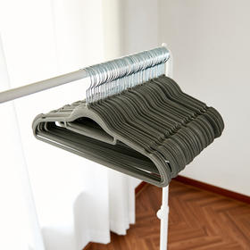Modern house non-slip hanger WOW HEIM防滑衣架50P套装灰色JPY带授权招加盟代理