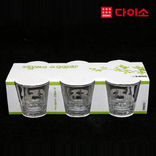 大创酒杯 Daiso Wine glass  H透明烧酒杯（6P / SET）-57124JPY带授权招加盟代理 商品图0