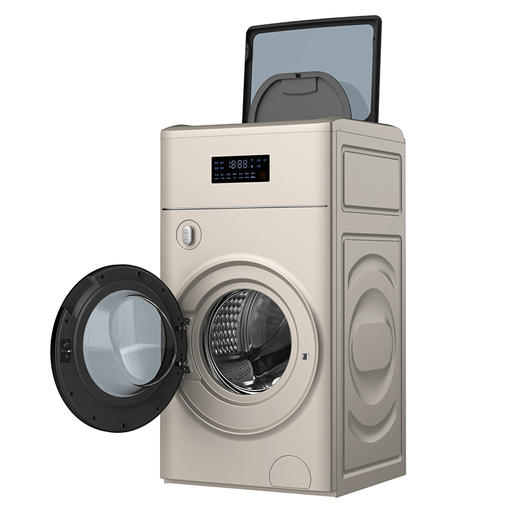 tcl洗衣机tclp10复式分类洗衣机双变频g110p10byw麦芒金