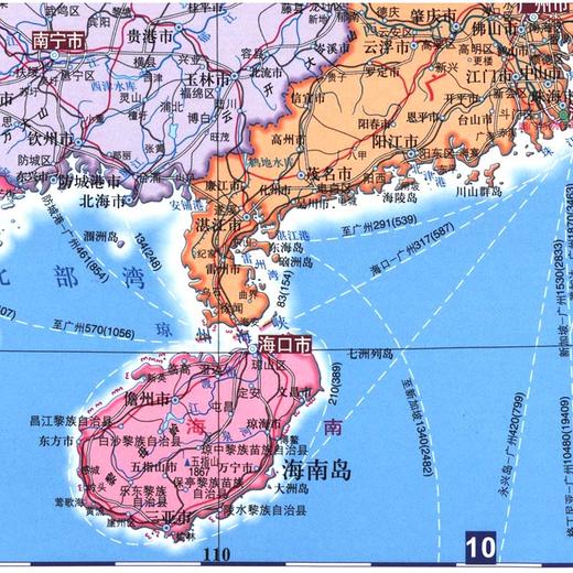 中国地图，1.1m X 0.8m 防水耐折撕不烂 地理学习地图 中国政区地图 山脉自然地理 学生地理地图 商品图4