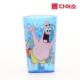 大创杯子水杯 Daiso cup Character_SpongeBob透明杯子57170JPY带授权招加盟代理