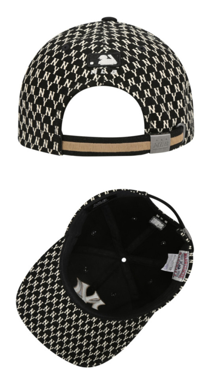 韩国mlb美职棒棒球帽渔夫帽立体刺绣休闲潮流经典小蜜蜂老花多款可选