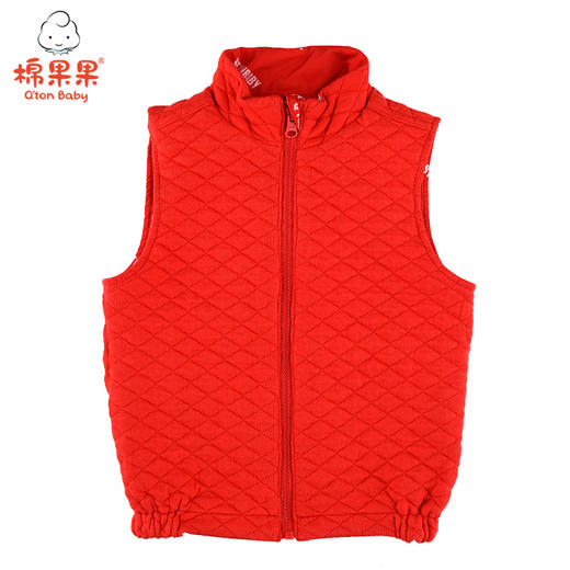 棉果果春秋季男童两面穿马夹M312171420512 商品图2