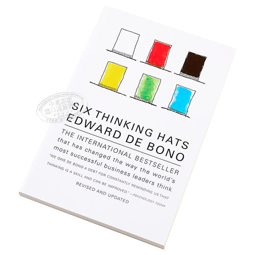 预售 【中商原版】【英文原版】 Six Thinking Hats/Edward de Bono 商品图2