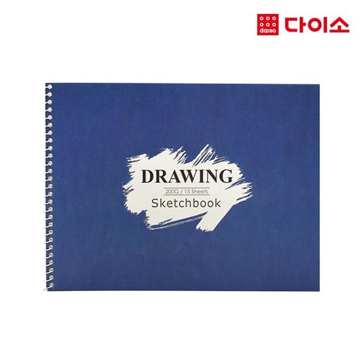 [Daiso]Sketchbook for temple professionals-50833专业速写本JPY带授权招加盟代理 商品图0