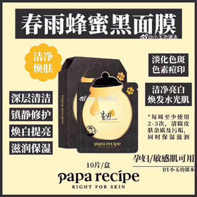 春雨面膜新款 黑色