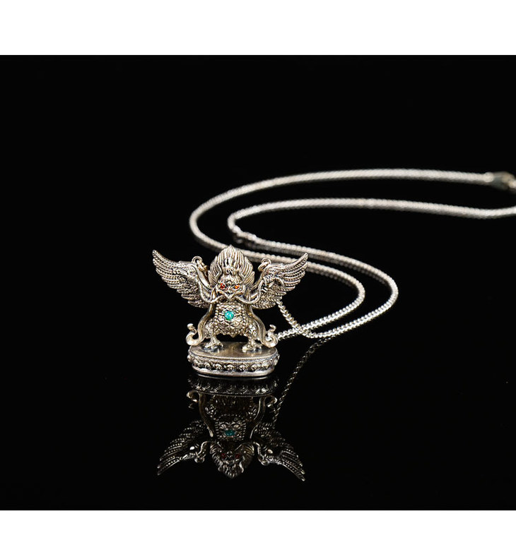 现货热卖达尔玛巴拉首发足银大鹏金翅鸟挂坠吊坠不一