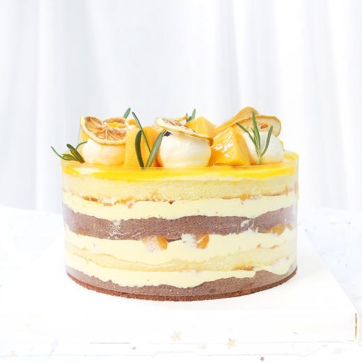【水果裸蛋糕】芒果密语（自提返红包） 商品图1