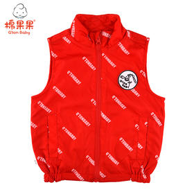 棉果果春秋季男童两面穿马夹M312171420512