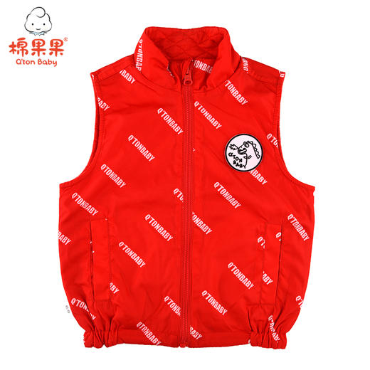 棉果果春秋季男童两面穿马夹M312171420512 商品图0