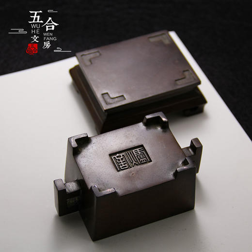 香炉丨精工纯铜双耳马槽铜香炉 商品图2