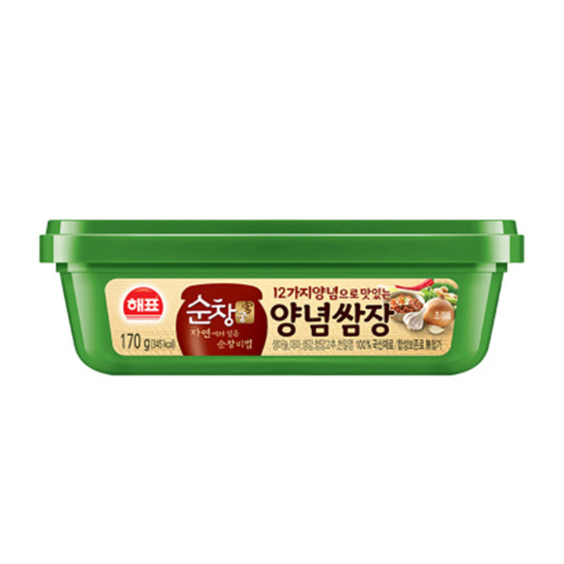 韩国进口思潮海牌包饭酱170g 蘸料拌饭酱 下饭菜酱拌面酱JPY带授权招加盟代理