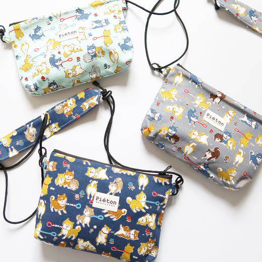 HUJI祤集pieton斜挎包插画拒否柴 商品图4