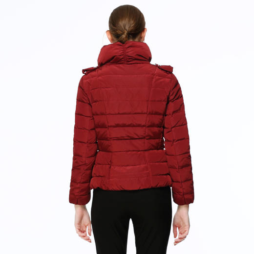 EITIE爱特爱冬季款时尚简约优雅纯色气质短款羽绒服3811534D 商品图1