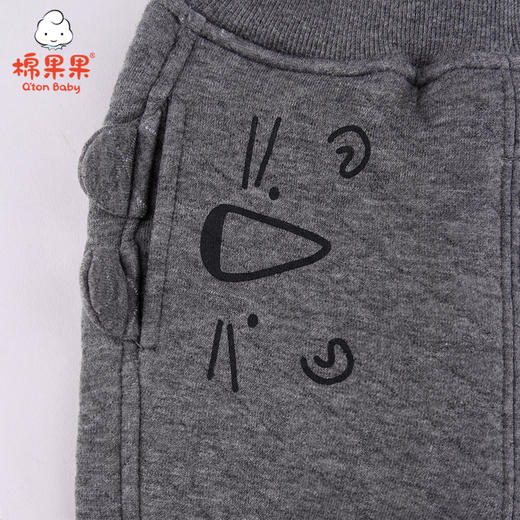 棉果果春秋季男童空气层长裤M312200620514 商品图1