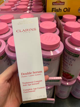 到处断货！Clarins double serum 娇a韵诗双萃精华50ml