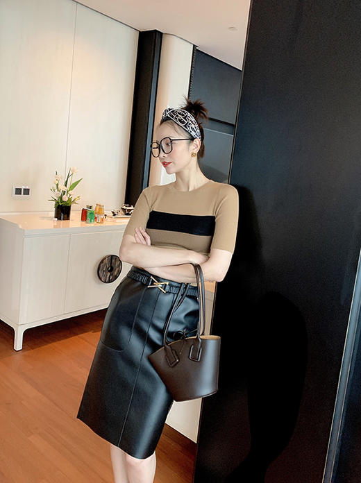 【大促，不退不换】 大牛工厂 bv 深棕色菜篮子 手拎/单肩包 CQ1045 商品图6