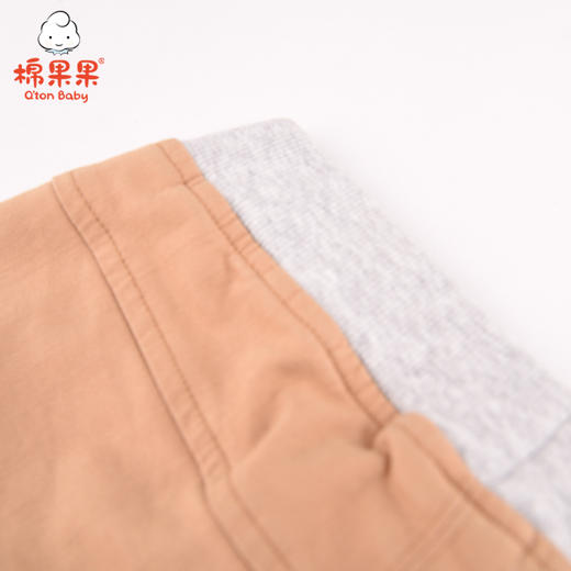 棉果果秋季男童挂里水洗棉梭织长裤M312200420517 商品图3