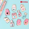 [Daiso] Mini Fluorescent Sticker (60P)-1018658迷你荧光雕刻贴JPY带授权招加盟代理 商品缩略图0