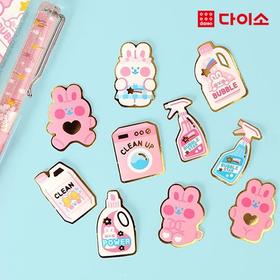 [Daiso] Mini Fluorescent Sticker (60P)-1018658迷你荧光雕刻贴JPY带授权招加盟代理