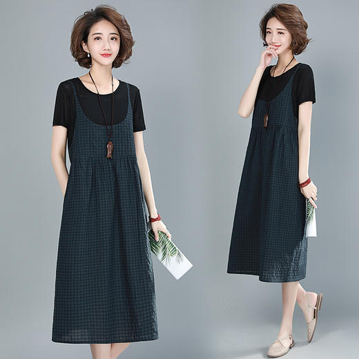 WZNH-JYJ9930夏新款短袖修身百搭女装夏天时尚显瘦网红潮流时尚套装 商品图0