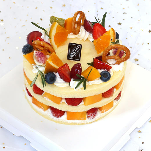 【裸蛋糕】十里春风1.5磅加高款（自提返红包） 商品图0